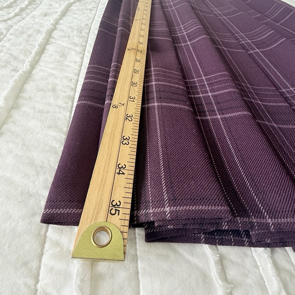 VTG Pendleton 100% Wool Skirt Tartan Plaid Long Heritage Quiet Luxury Career - Picture 4 of 5